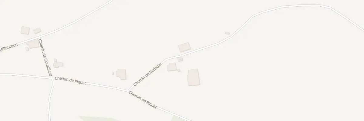 Plan du 194 Che de Bedadet à Came