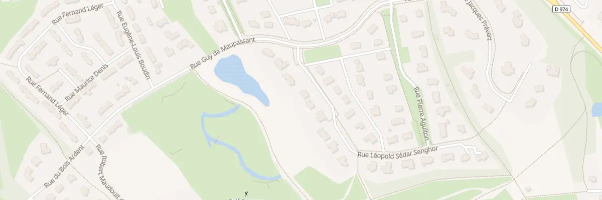 Plan du 90 Rue Léopold Sédar Senghor à Saint-Lô