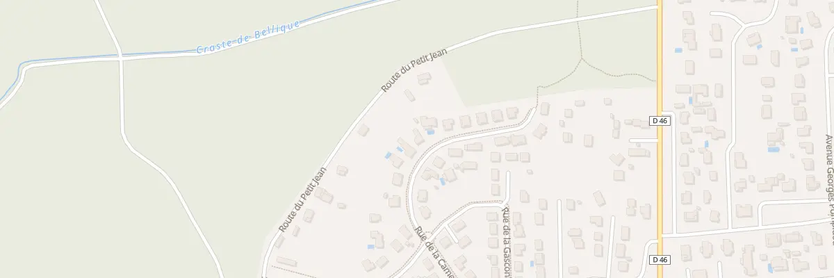 Plan du 331 Rue de la Cametorte à Parentis-en-Born