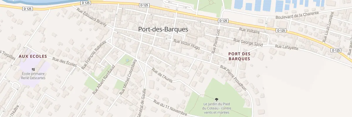 Plan du 6 Rue Paul Doumer à Port-des-Barques