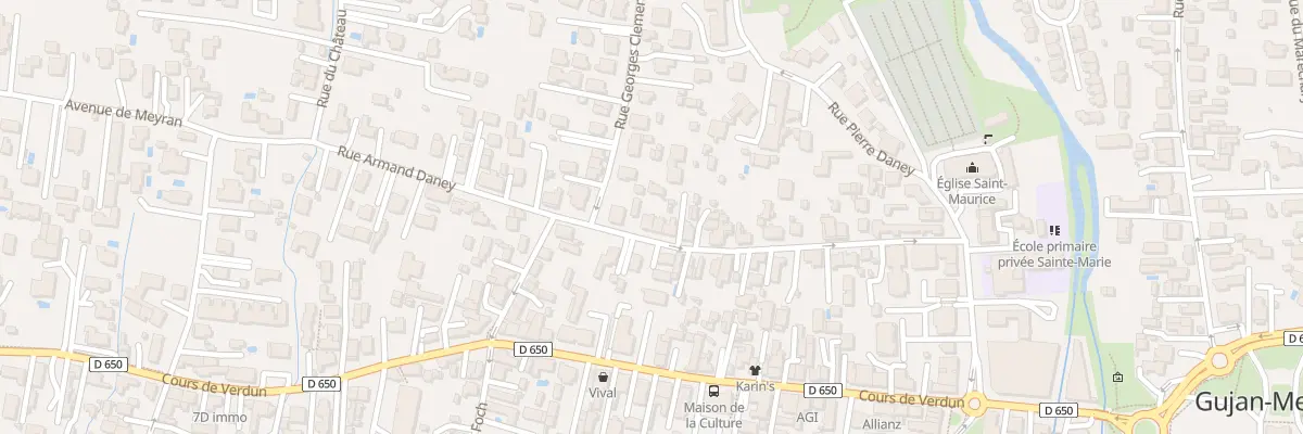 Plan du 36 Rue Armand Daney à Gujan-Mestras