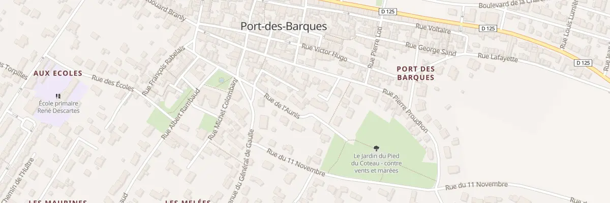 Plan du 7 Rue de l’Aunis à Port-des-Barques