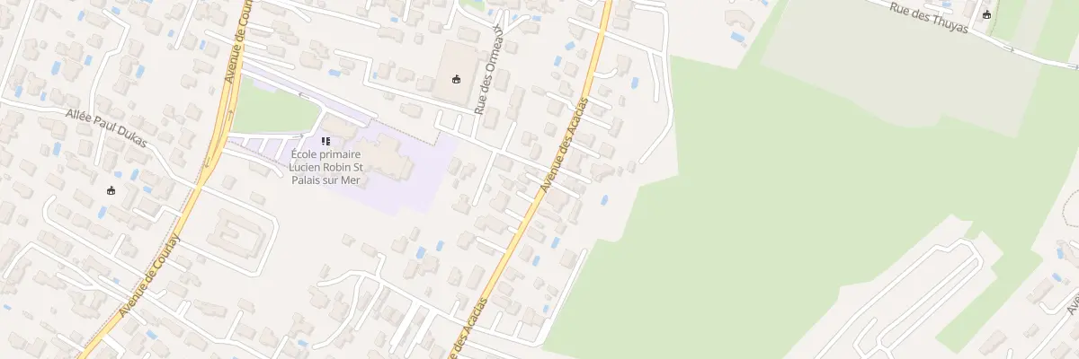 Plan du 64 Av des Acacias à Saint-Palais-sur-Mer