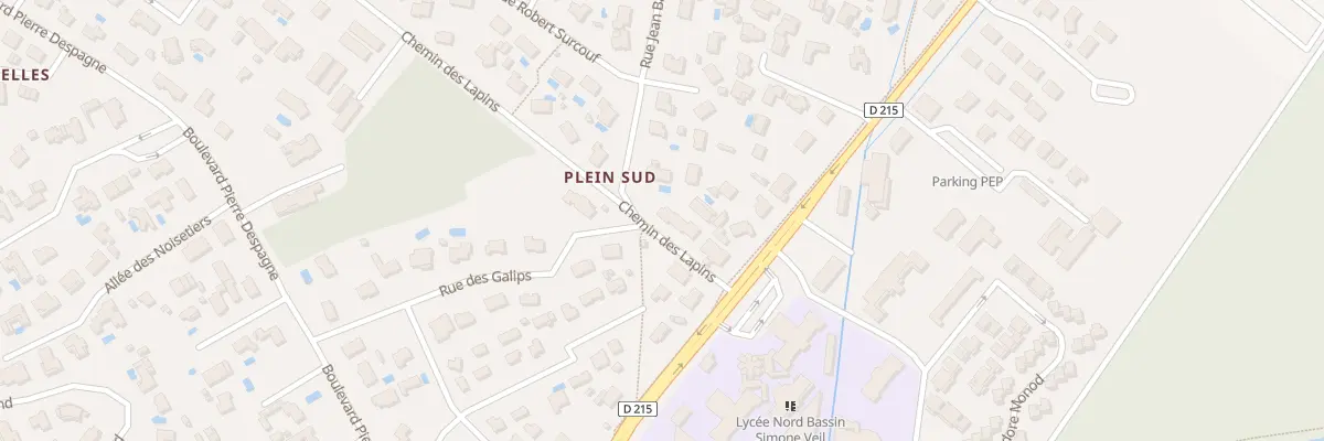 Plan du 2T Che des Lapins à Andernos-les-Bains