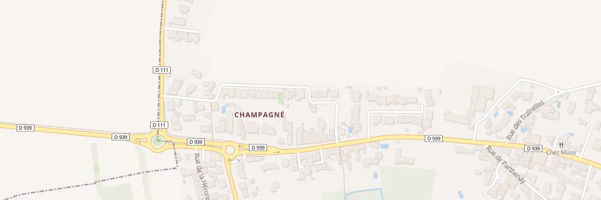 Plan du 24 Rue de Champagne à La Jarne