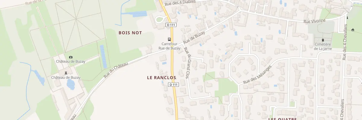 Plan du 4 Rue du Grand Clos à La Jarne