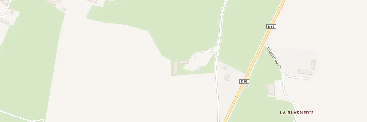 Plan du 1 Che de la Rocque Bauquet à Airel
