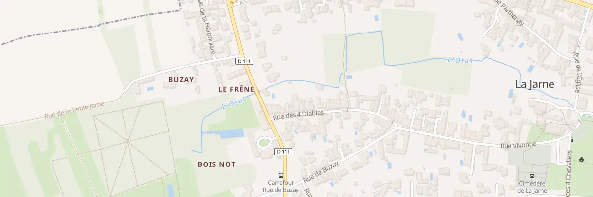 Plan du 9B Rue des Quatre Diables à La Jarne