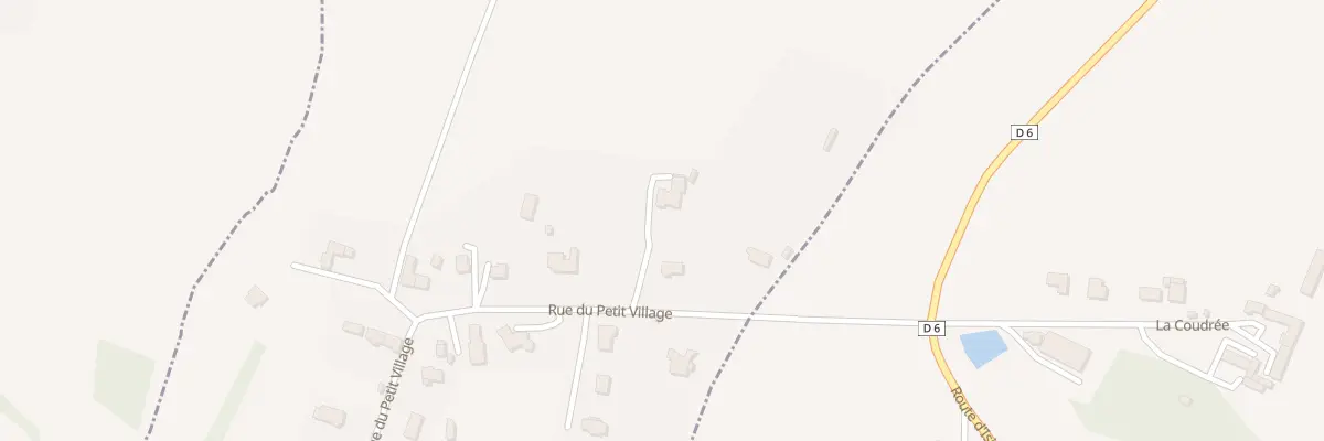 Plan du 12 Rue du Petit Village au Mesnil-Rouxelin