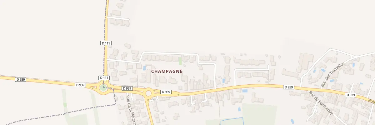 Plan du 22 Rue de Champagne à La Jarne