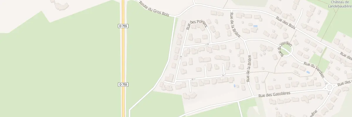 Plan du 39 Rue des pommiers à La Gaubretière