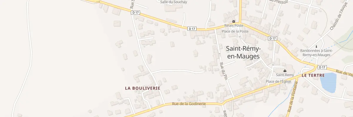 Plan du 23 Rue de Bretagne (St Remy en Ma à Montrevault-sur-Èvre