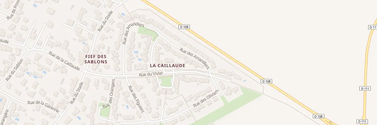 Plan du 24 Rue des Amandiers à Périgny