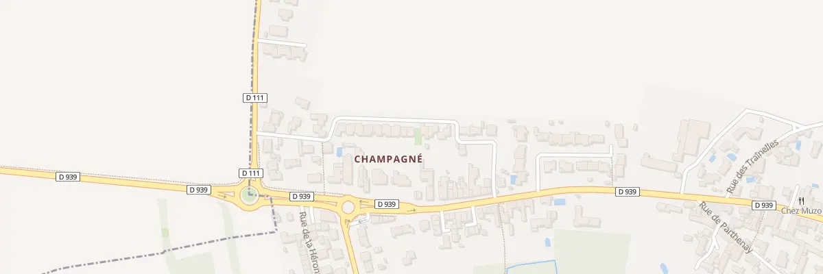 Plan du 18 Rue de Champagne à La Jarne