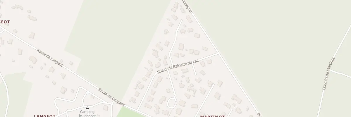 Plan du 181 Rue de la Rainette du Lac à Sanguinet