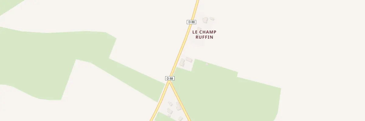 Plan du 9 Vge du Champ Ruffin à Airel