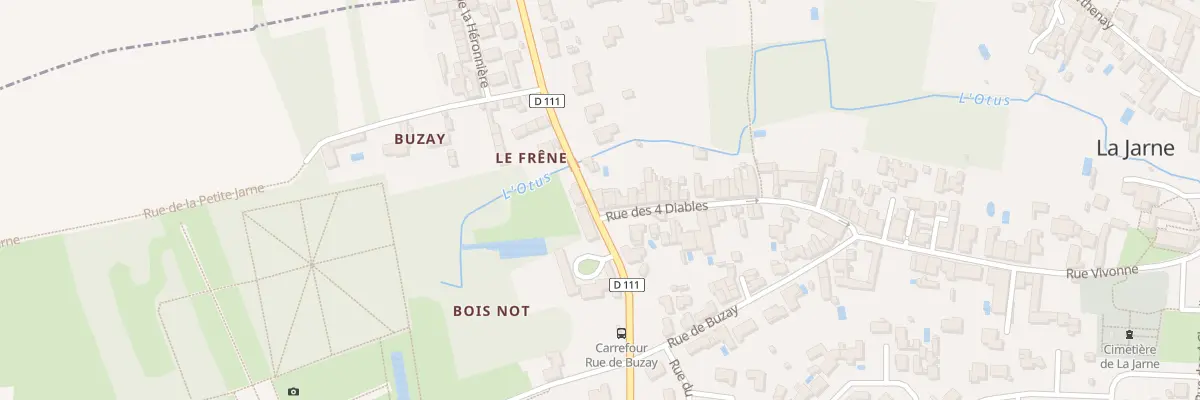 Plan du 1 Rue des Quatre Diables à La Jarne