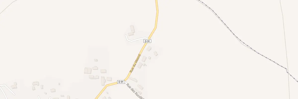 Plan du 56 Rue du Mesnil au Mesnil-Rouxelin
