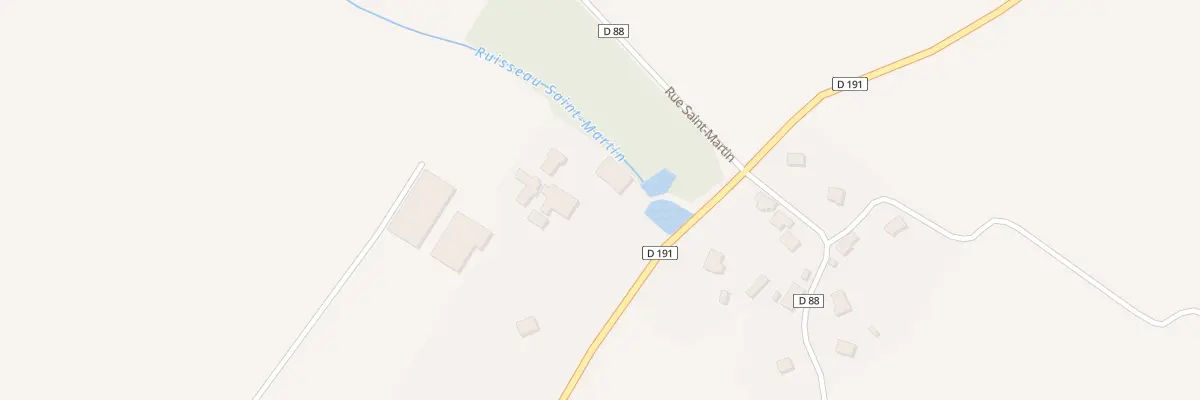 Plan du 25 Rue de l’Emelie au Mesnil-Rouxelin
