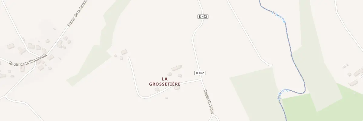 Plan du 1057 Rte du Jadet aux Loges-Marchis