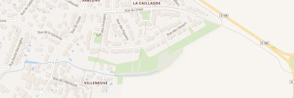 Plan du 34 Rue des Oliviers à Périgny