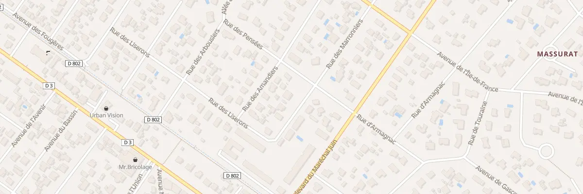 Plan du 3B Rue des Marronniers à Andernos-les-Bains
