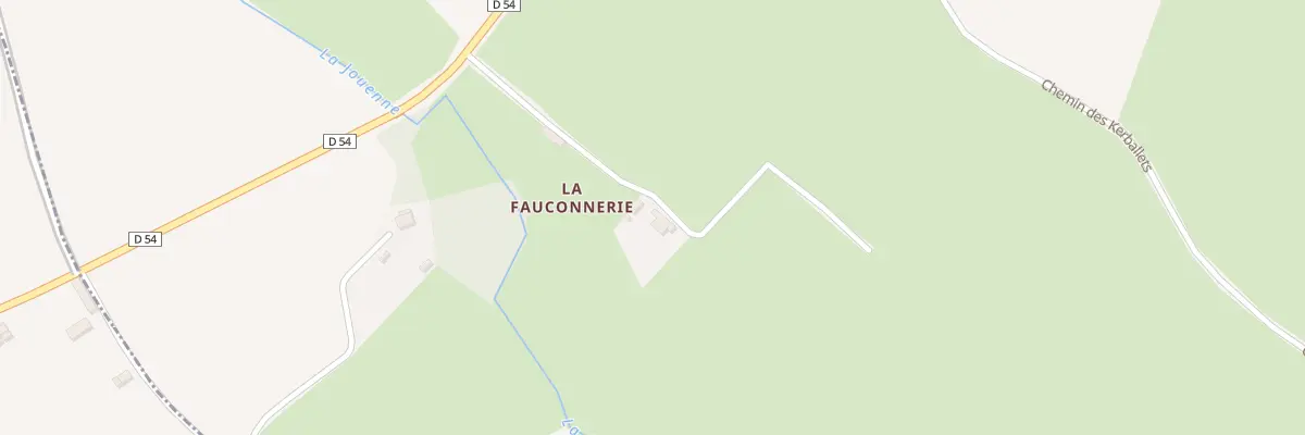 Plan du 2 La Fauconneterie à Moon-sur-Elle