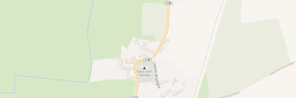 Plan du 33 Rue de l’Eglise à Airel