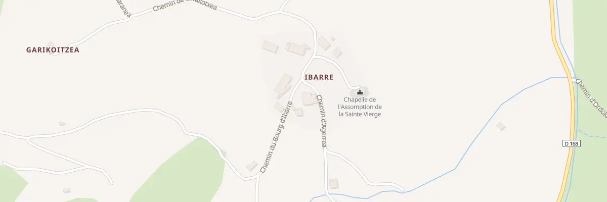 Plan du 67 Che du bourg d’Ibarre à Saint-Just-Ibarre