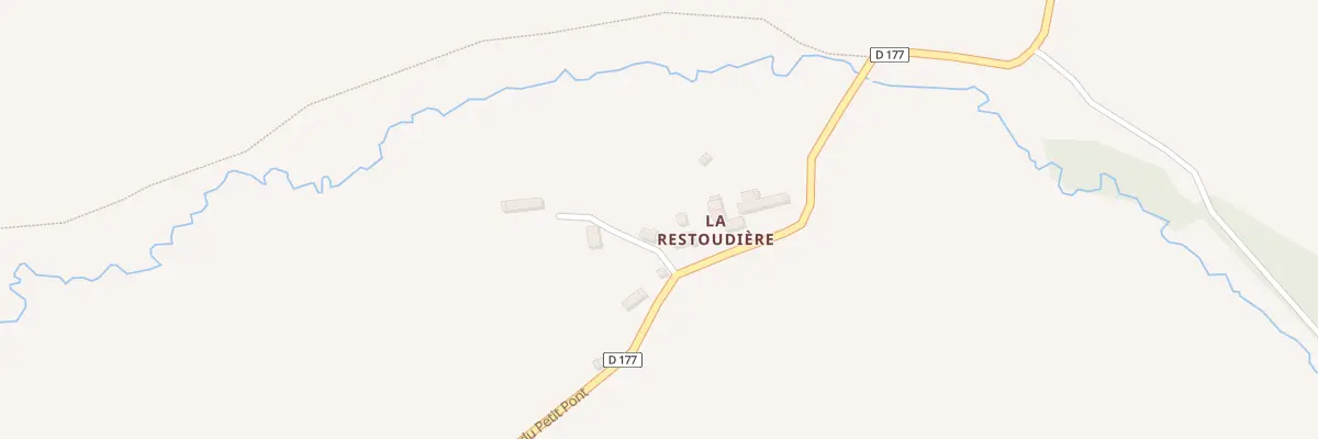 Plan du 5059 La Restoudiere à Gouvets