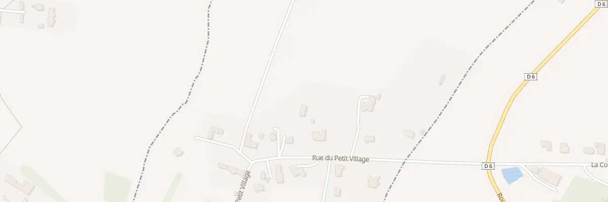 Plan du 36 Rue du Petit Village au Mesnil-Rouxelin
