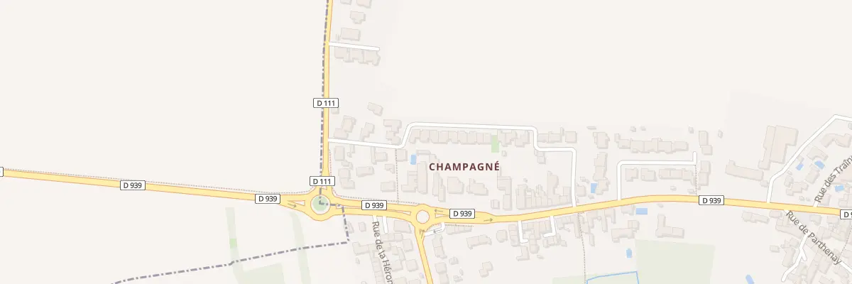 Plan du 4 Rue de Champagne à La Jarne