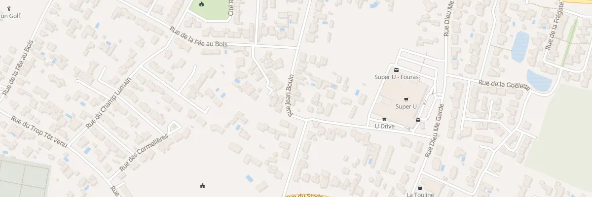 Plan du 11 Rue Jean Bouin à Fouras