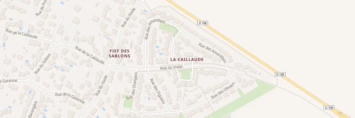 Plan du 13 Rue du Vivier à Périgny