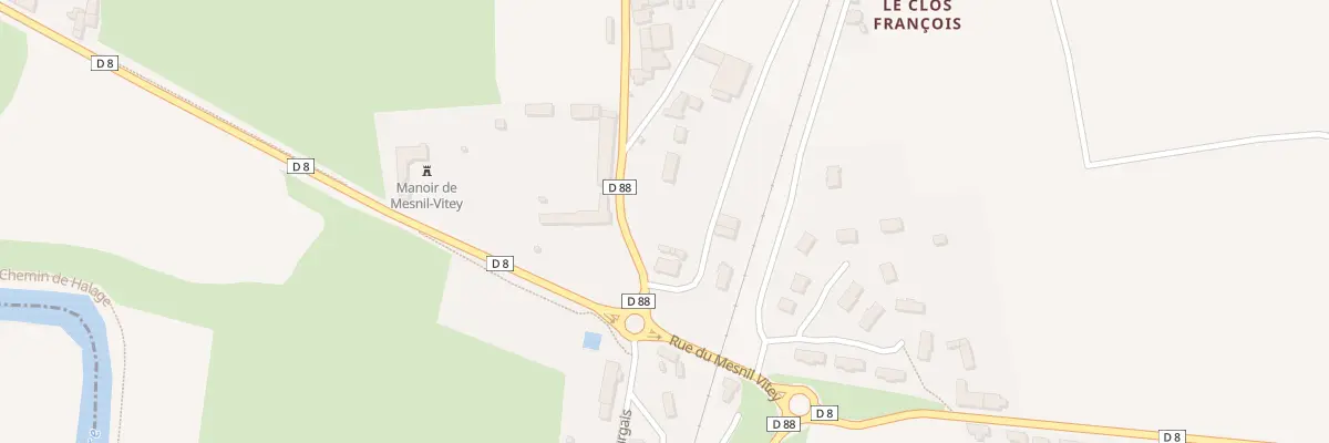 Plan du 6 Rue de l’Eglise à Airel