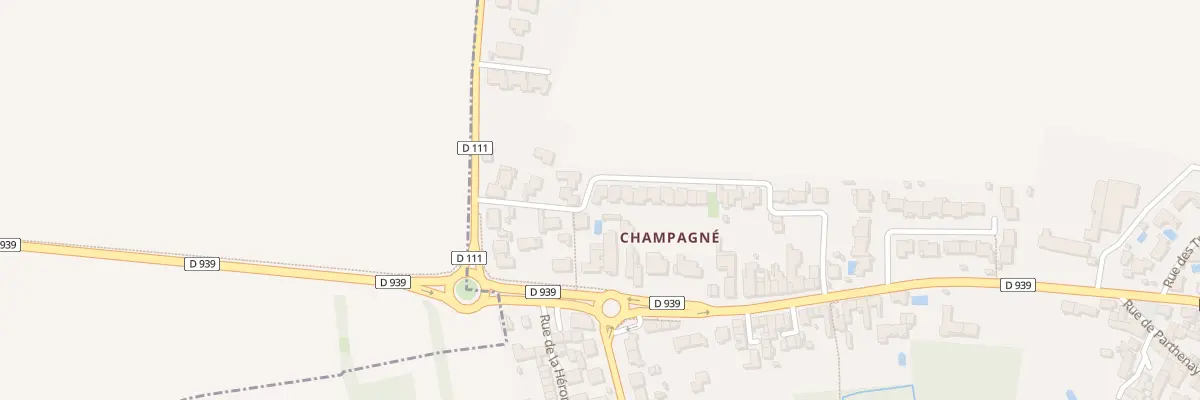 Plan du 2 Rue de Champagne à La Jarne