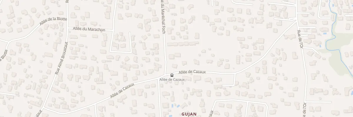 Plan du 94B Rue du Maréchal Foch à Gujan-Mestras