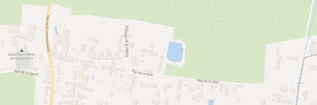 Plan du 15 Rue de la voie à Puyravault
