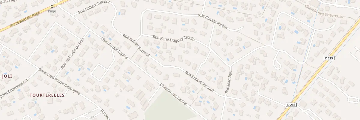 Plan du 12 Rue Robert Surcouf à Andernos-les-Bains