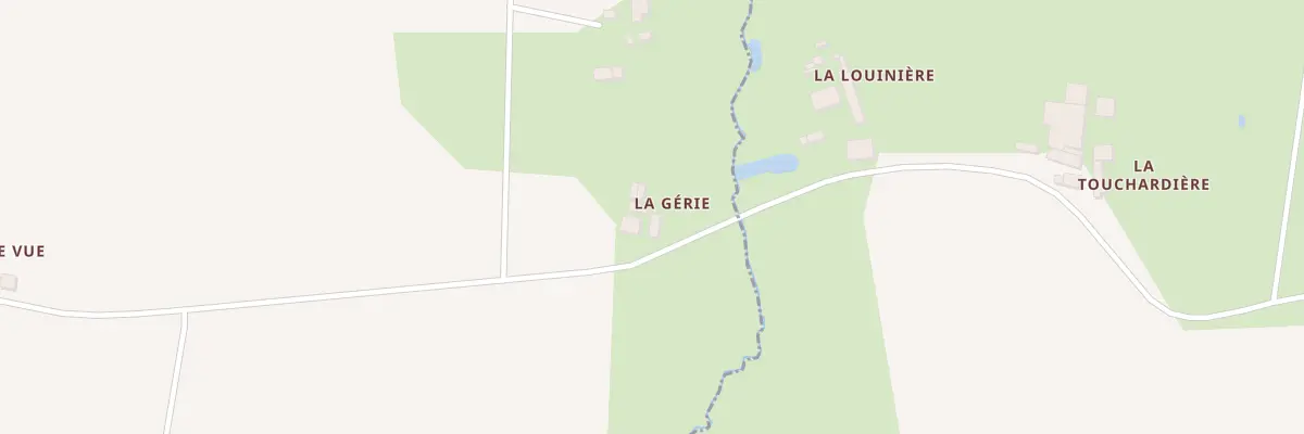 Plan du 559 La Gérie à Brielles