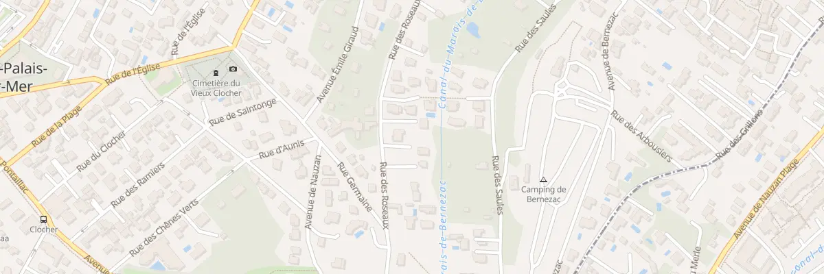 Plan du 17 Rue des Roseaux à Saint-Palais-sur-Mer