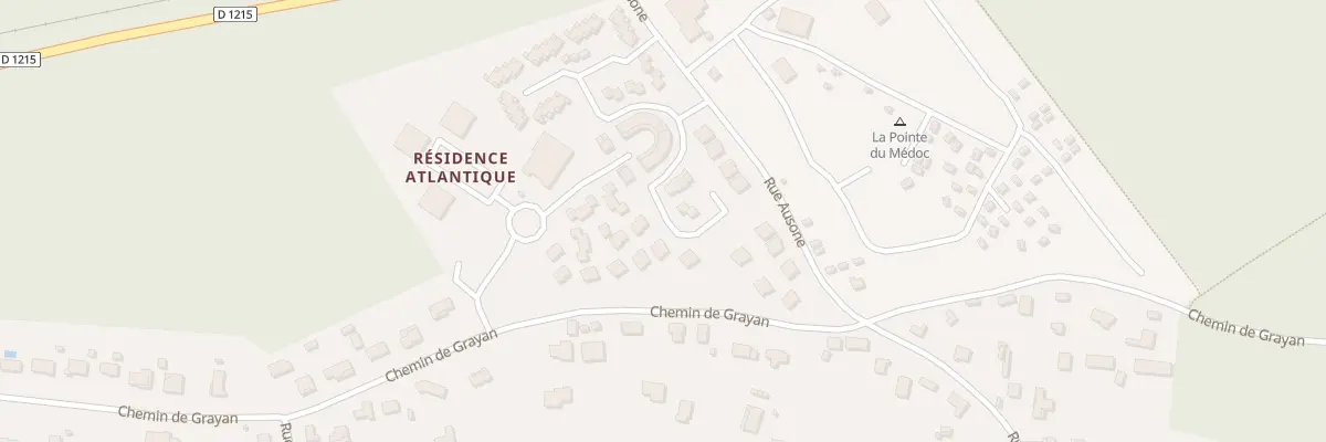 Plan du 15 Rue Ausone au Verdon-sur-Mer