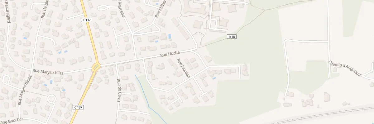 Plan du 33 Rue Jourdan à Saint-Paul-lès-Dax