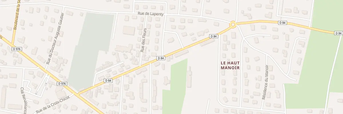 Plan du 34 Rue du Stade - St-Hilaire à Saint-Hilaire-du-Harcouët