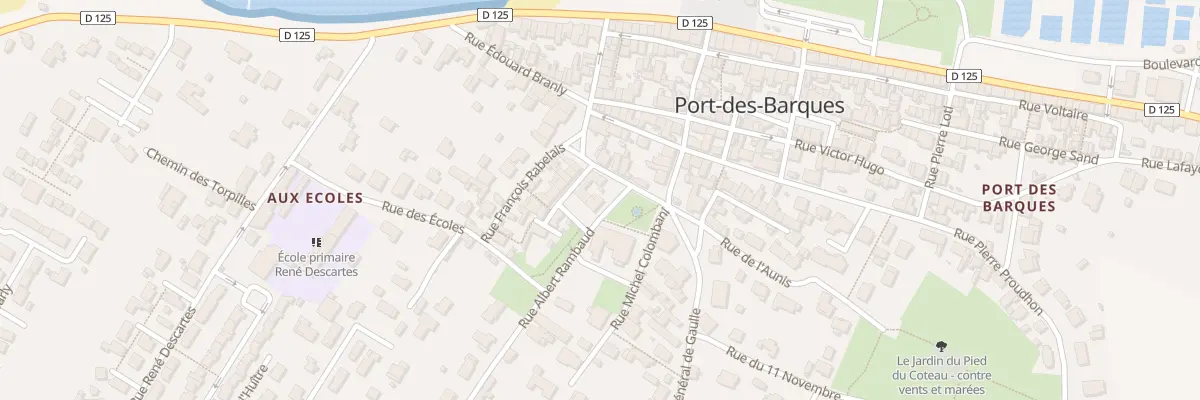 Plan du 2 Rue Albert Rambaud à Port-des-Barques