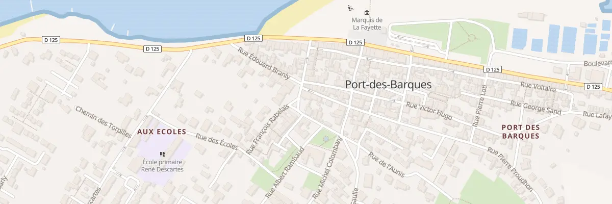 Plan du 2 Pl de la Liberté à Port-des-Barques