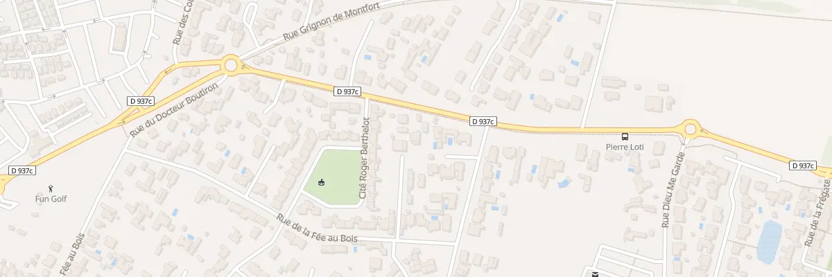 Plan du 9027 Rue Pierre Loti à Fouras