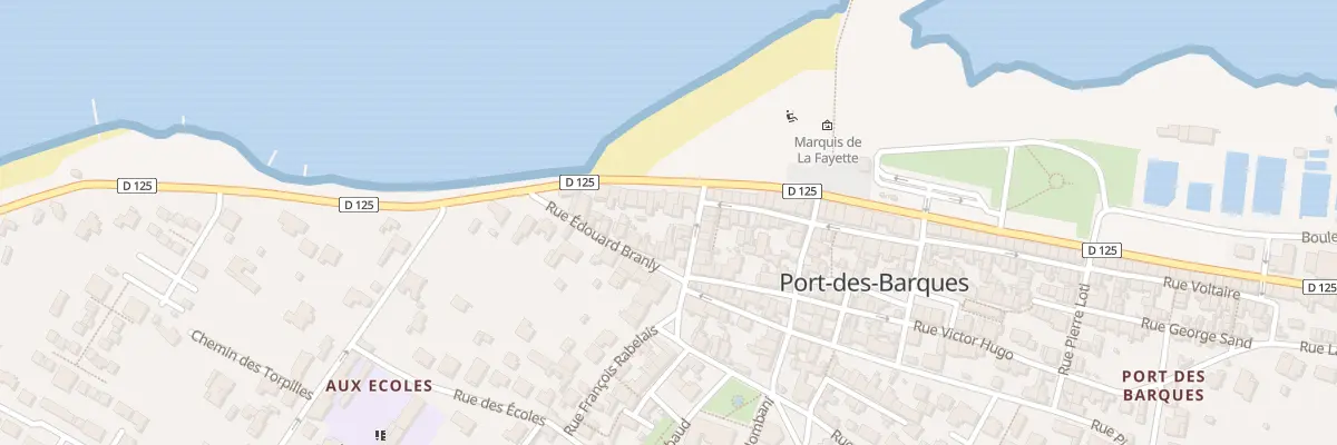 Plan du 20 Av de la République à Port-des-Barques