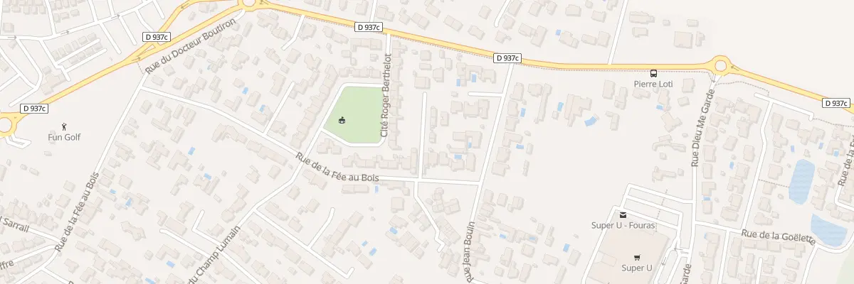 Plan du 116 Rue de la Fee du Bois à Fouras