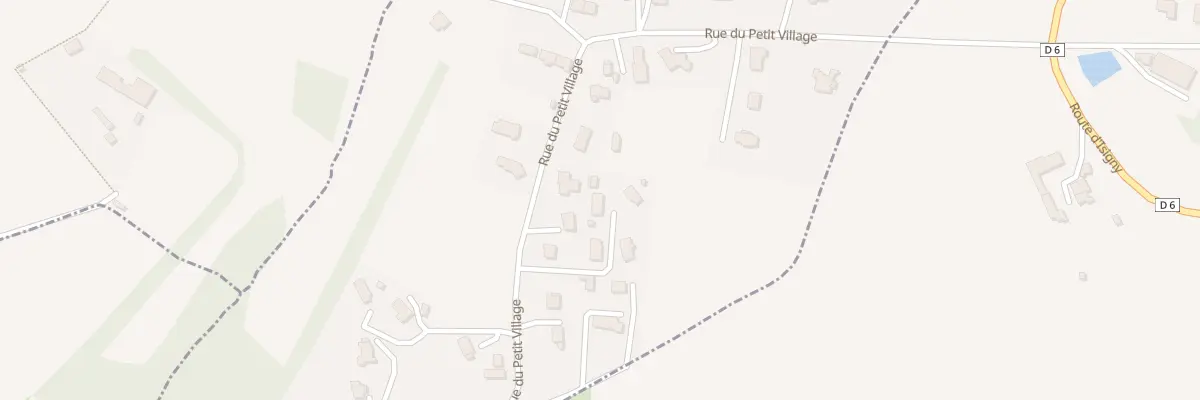 Plan du 47 Rue du Petit Village au Mesnil-Rouxelin